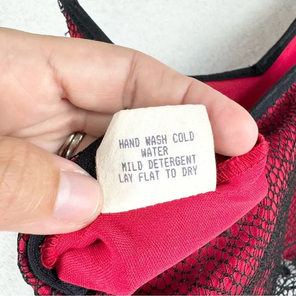 Vintage Y2K 90s Formula X Lace Mesh Fringe Whimsigoth Going Out Top Cropped Sz S - Picture 11 of 13